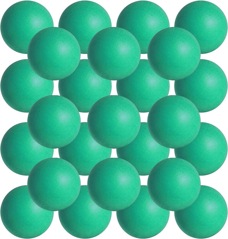 SEEVOR 28 Pcs Balls Table Tennis Balls 40mm Color Plastic Balls Bulk Washable Small Game Balls for Party Decoration Handcrafted Art Carnival Pool Games - Image 1